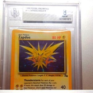 1999 Graded Zapdos Holo